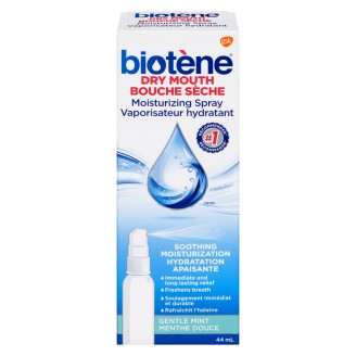 Biotene Moisturizing Mouth Spray, Gentle Mint - 44 ml
